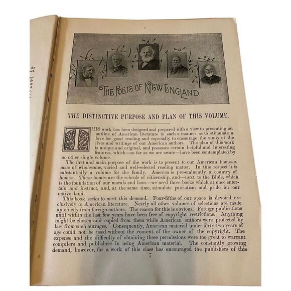 The Choice Literature Of The English Language 1898 Hardcover Book Antique - Picture 14 of 16